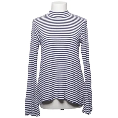 Långärmad t-shirt (Blå, Vit) från Izabel London