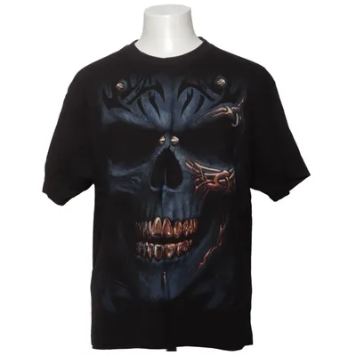T-shirt (Svart) från Spiraldirect Bomull