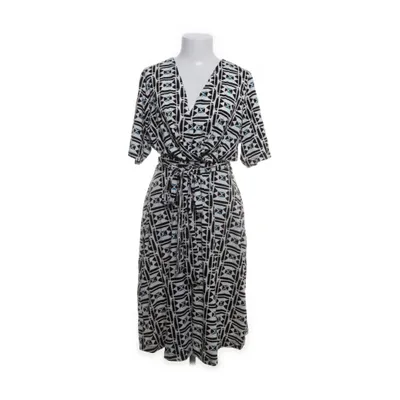 Wrap dress (Black, White, Blue) from Amy's Stories Elastane, Viscose