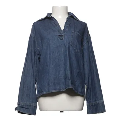 Denim blouse (Blauw) van Mango Katoen