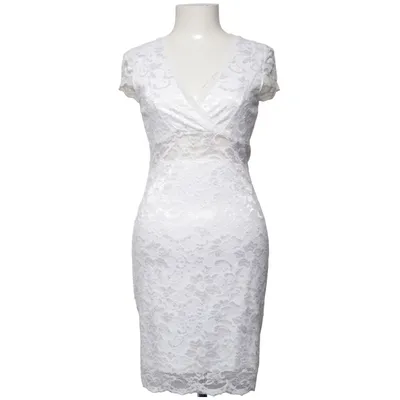 Jurk (Wit) van Model Behaviour Elastaan, Polyamide, Polyester