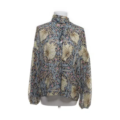 Knytblus (Grön, Flerfärgad) från Morris & Co x H&M Polyester