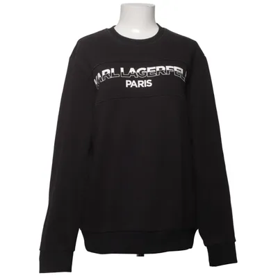 Collegetröja (Svart) från Karl Lagerfeld Bomull, Elastan, Polyester