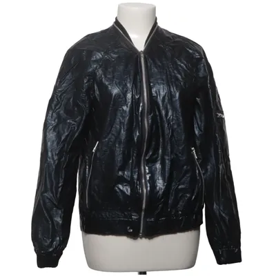 Bomber jacket (Black) from Asos White Acetate, Cotton, Linen