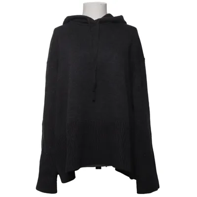 Sweat à capuche (Gris) de Totême Coton biologique, Laine