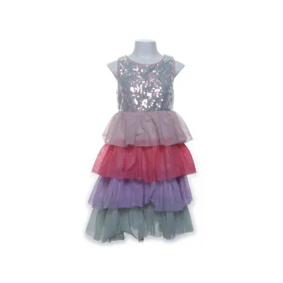 Kjole (Pink, Flerfarvet) fra H&M Polyester