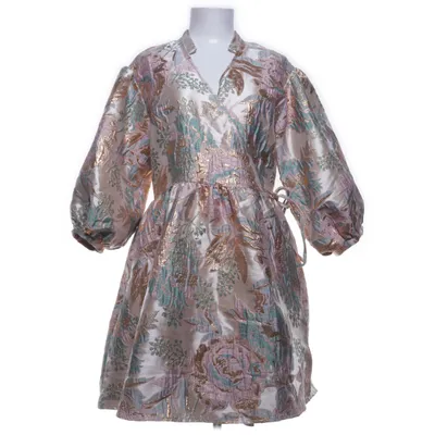 Omlottklänning (Rosa, Grön, Guldfärgad, Flerfärgad) från Noella Polyester