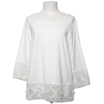 Blouse (Blanc) de Creation L Élasthane, Modal, Polyester