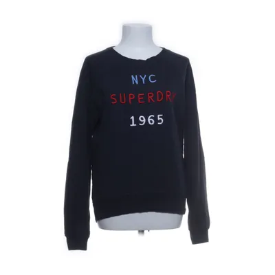 Collegetröja (Svart) från Superdry Bomull, Polyester