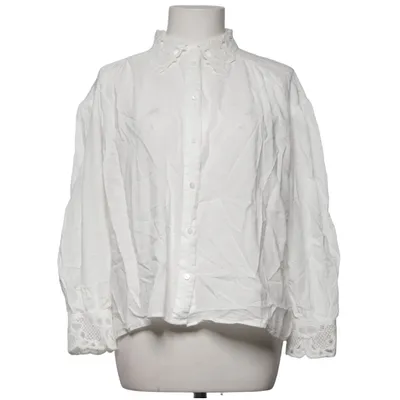 Bluse (Hvid) fra Suncoo Linned, Polyester, Viscose