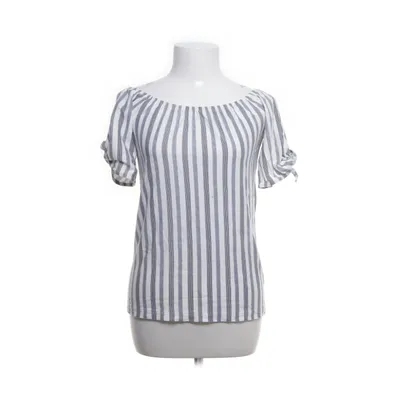 Top (Blue, White) from EDC by ESPRIT Cotton, Modal