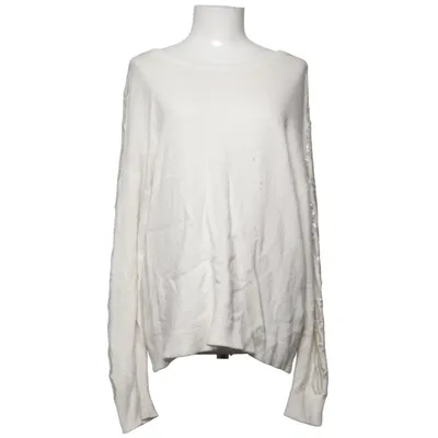 Trui (Beige) van Lands' End Kasjmier, Merinowol, Polyamide, Zijde, Viscose