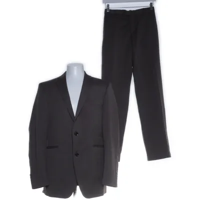 Kostym (Brun) från WE Fashion Polyester, Ull