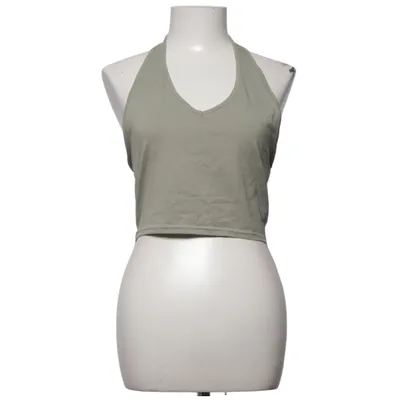 Neckholder Top (Grün) von Divided by H&M Baumwolle, Elasthan