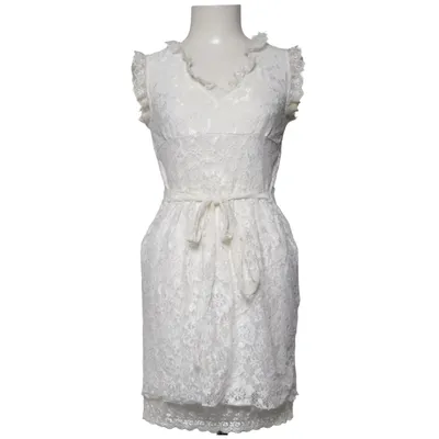 Jurk (Wit) van Angeleye Elastaan, Polyamide, Polyester