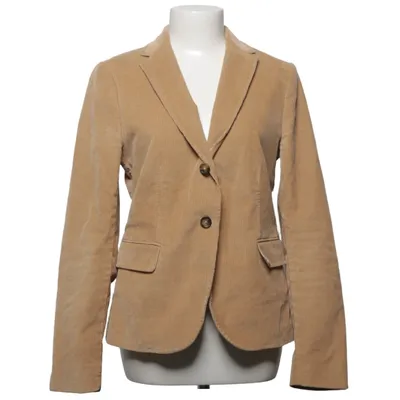Kavaj (Beige) från GANT Bomull, Elastan, Skinn, Nylon