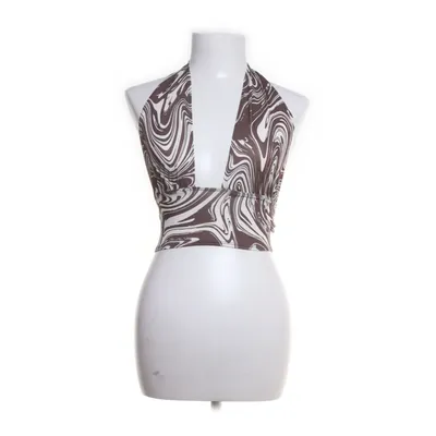 Crop top (Bruin, Wit) van NLY One