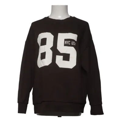 Collegetröja (Svart) från Basics Bomull, Polyester