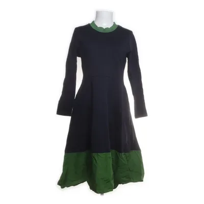 Dress (Blue, Green) from COS Cotton, Polyamide, Wool