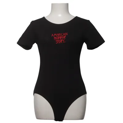 Romper (Zwart) van American Horror Story Katoen, Elastaan