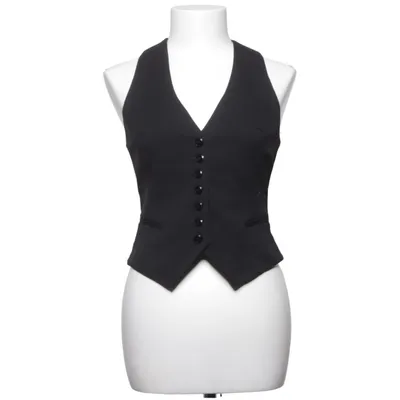 Kostymväst (Svart) från H&M Elastan, Polyester, Viskos