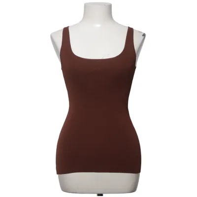 Tank Top (Brown) from Totême Elastane, Viscose