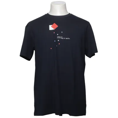 T-shirt (Blå) från Hakro Bomull, Polyester
