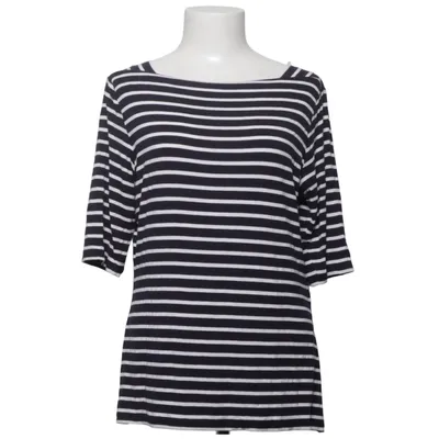 Topp (Blå, Vit) från Comma Elastan, Viskos