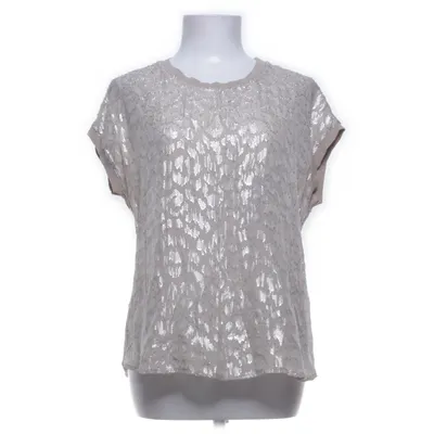 Topp (Beige, Silverfärgad) från Rosemunde Silke, Viskos