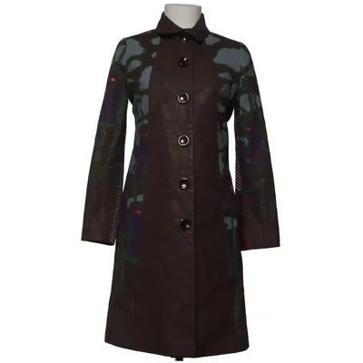 Coat (Brown, Multicolored) from Custo Barcelona Cotton, Polyester