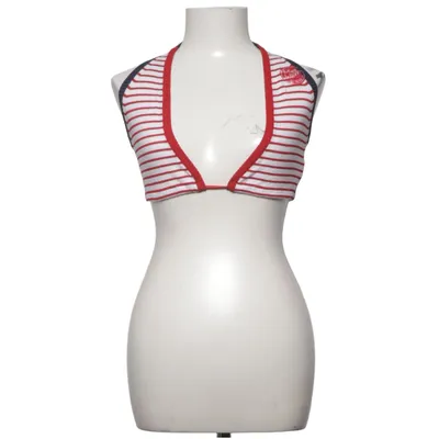 Haltertop (Wit, Rood, Blauw) van Miss Sixty Acryl, Katoen, Polyamide, Polyester