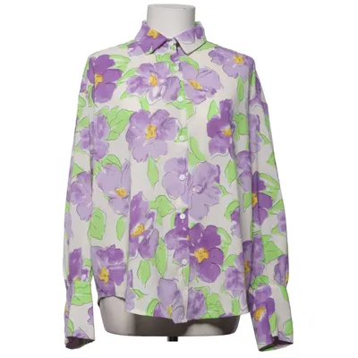 Shirt (Lila, Groen, Wit) van Elli White Polyester