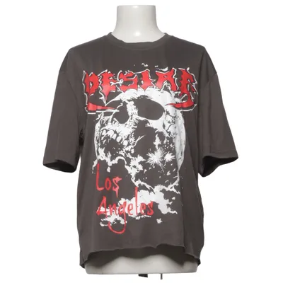 T-shirt (Gris, Multicolore) de Romwe