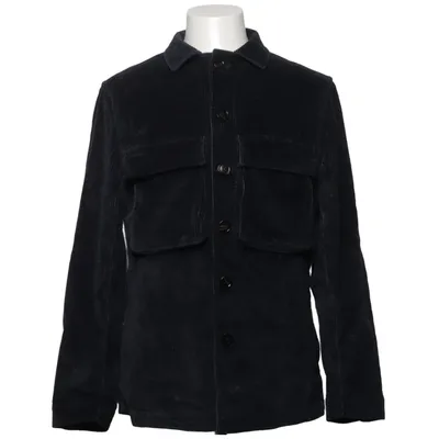 Overshirt (Blauw) van Lardini Katoen, Elastaan