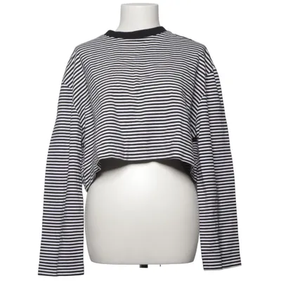 Lange mouwen shirt (Zwart, Wit) van VIVAL Studio Katoen, Elastaan
