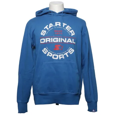 Capuchon sweater (Blauw) van Starter Katoen, Polyester