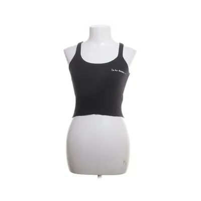 Crop top (Svart, Vit) från Iets Frans Bomull, Elastan