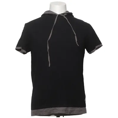 Kurzärmeliger Hoodie (Schwarz, Grau) von RED by EMP Baumwolle