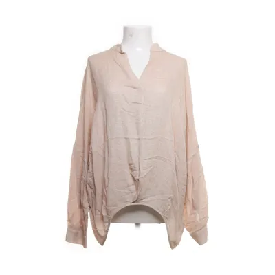 Top (Beige) van Mos Mosh Viscose, Linnen