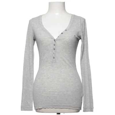 Henley shirt (Gray) from Tommy Hilfiger Denim Cotton, Elastane
