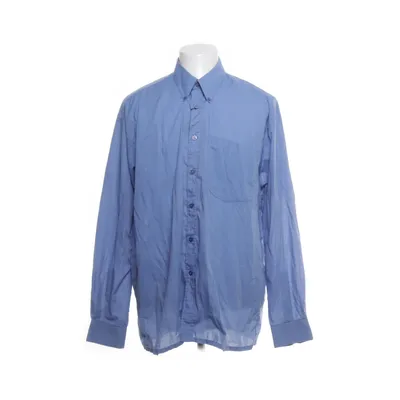 Buttondown-skjorta (Blå) från Stockholm Bomull, Polyester