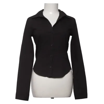 Skjorte (Sort) fra Pull & Bear Bomuld, Elastan