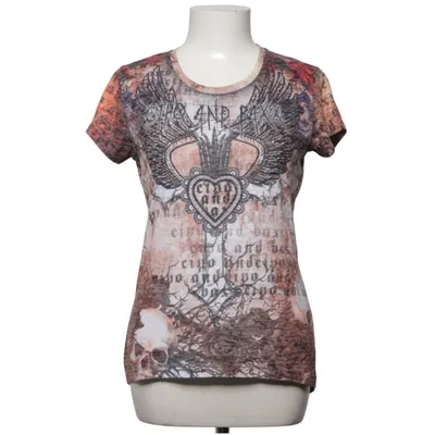 T-shirt (Marron, Multicolore) de Cipo & Baxx Coton