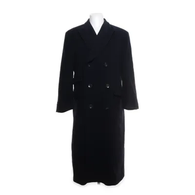 Coat (Black) from Theo Wormland Acetate, Cashmere, Polyamide, Wool, Viscose