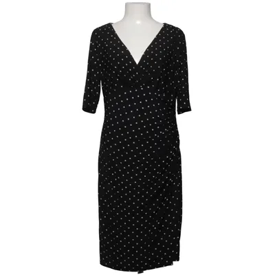 Omlottklänning (Svart, Vit) från Lauren Ralph Lauren Elastan, Polyester