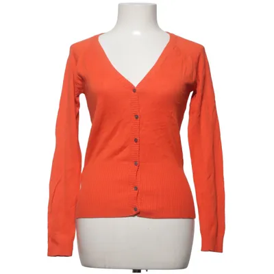 Strickjacke (Orange) von Mango Basics Baumwolle, Polyamid