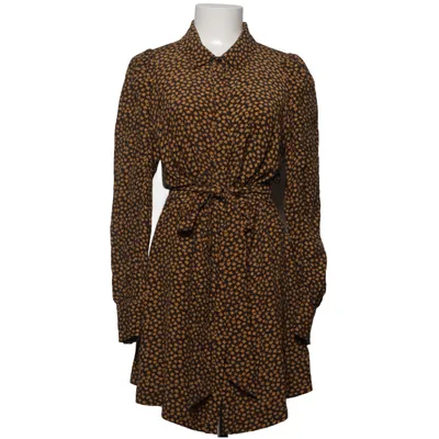 Blousejurk (Zwart, Geel) van Zara Viscose