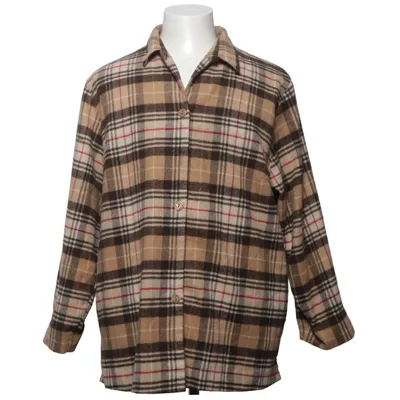 Flannel shirt (Beige, Brown, Red) from Fer Polyester