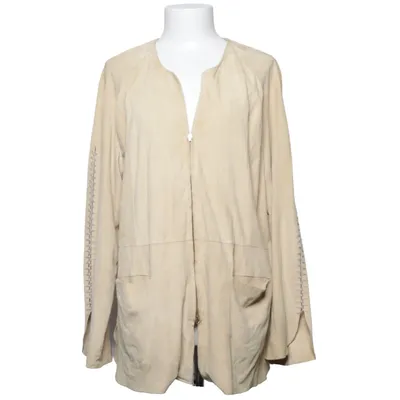 Leren jack (Beige) van Zucchero Leer