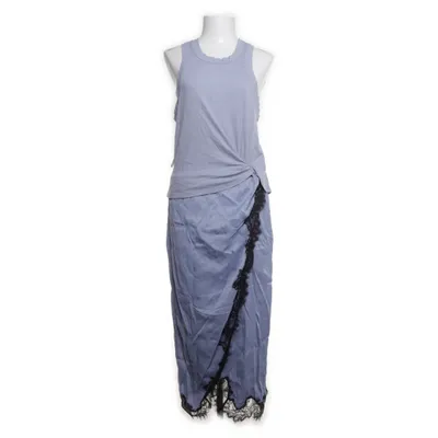 Långklänning (Blå, Svart) från Anthropologie Elastan, Nylon, Viskos